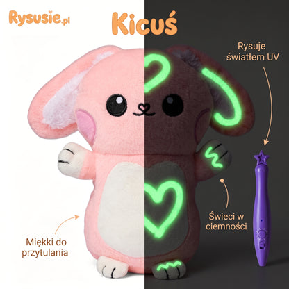 Rysusie™ - Pluszak z rysującym długopisem